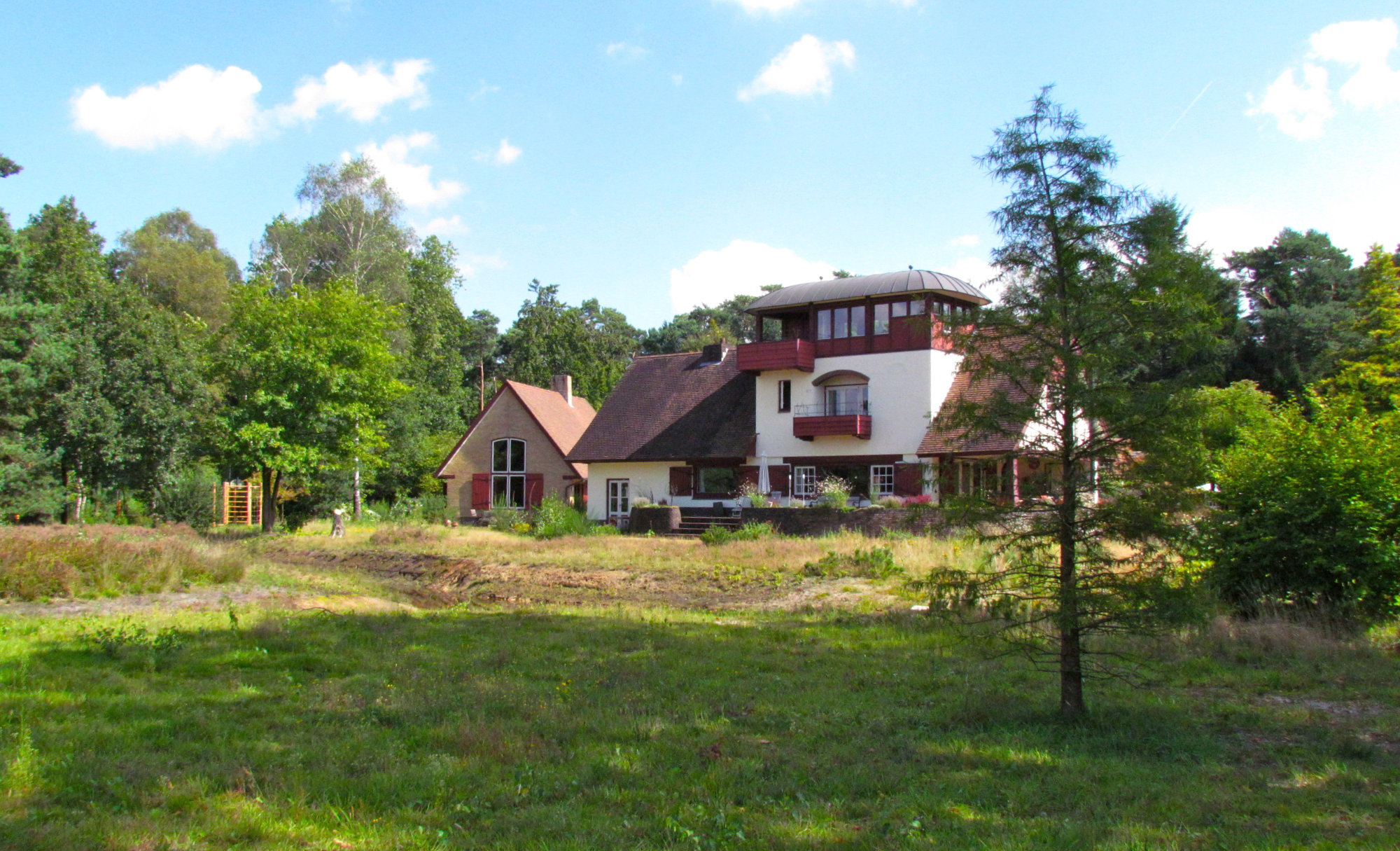 Het 'Lighthouse' op het woonhuis Het 'Lighthouse' op het woonhuis